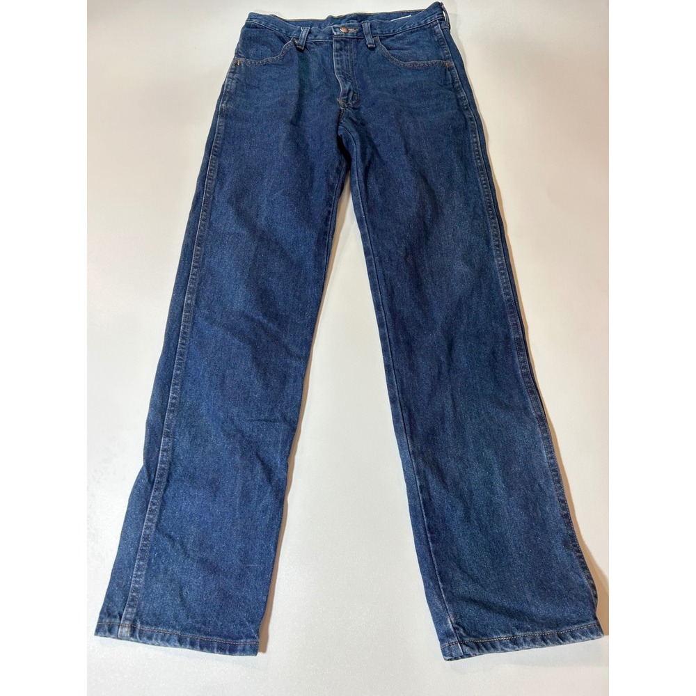 Rustler Straight Leg Jeans Mens 30x32 Blue Excellent Cotton Denim Workwear